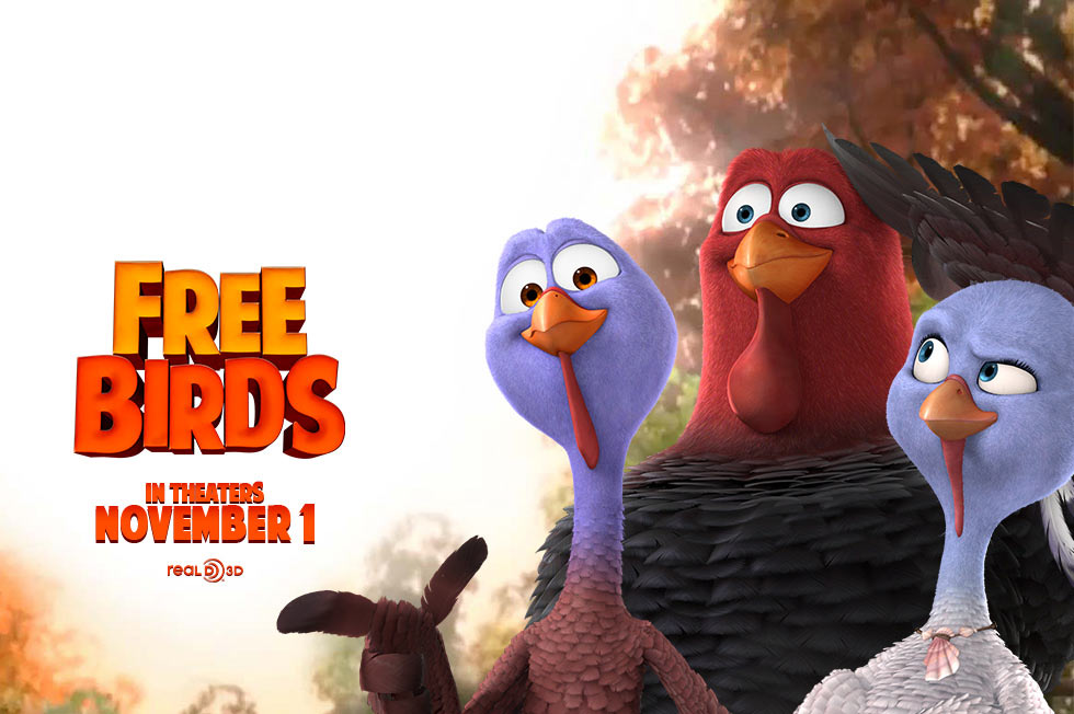 Free Birds (2013) – [කළුකුම් මස් මේසයෙන් ඉවතට….]