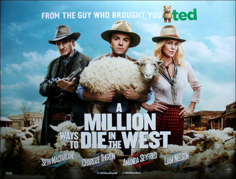A Million Ways to Die in the West (2014) – බටහිරදී මැරෙන්න ක්‍රම ගොඩායි….