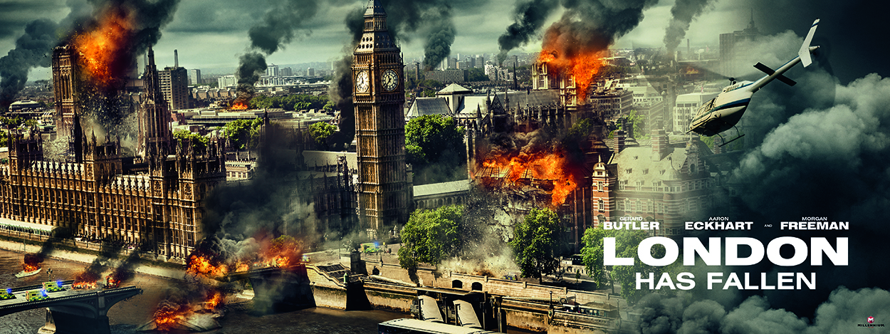 ඉදිරි දිගහැරුම LXXXVI | London Has Fallen (2015) වොෂින්ටන් වලින් පසුව ලන්ඩන්